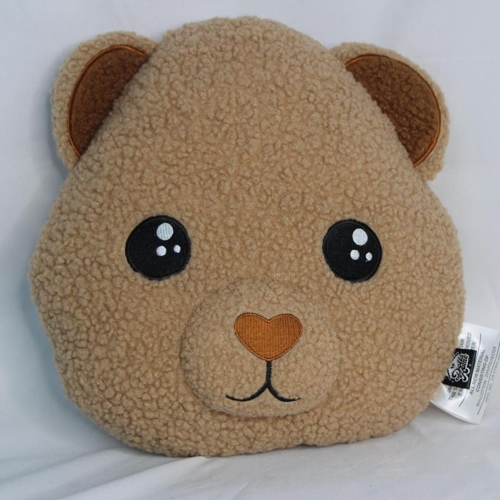 Dolls Kill Sherpa Teddy Bear | Teddy‎ Bear Pillow | Embroidered | Rare Find